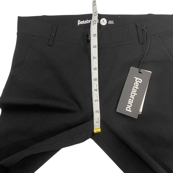 BETABRAND Classic Dress Pant Yoga Pant neutral black stretch pull on women’s MP - Picture 9 of 11